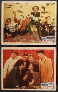6c718 JINX MONEY 5 LCs 1948 w/ great image of Leo Gorcey with lots of cash, the Bowery Boys!