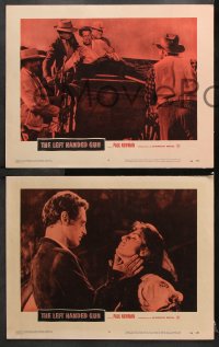 6c334 LEFT HANDED GUN 8 LCs 1958 great images of Paul Newman as Billy the Kid!