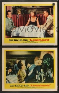6c721 LONELYHEARTS 5 LCs 1959 guilt-ridden Montgomery Clift, Myrna Loy, Dolores Hart!