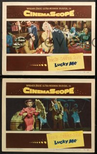 6c355 LUCKY ME 8 LCs 1954 sexy Doris Day never had it so good, Robert Cummings, Phil Silvers