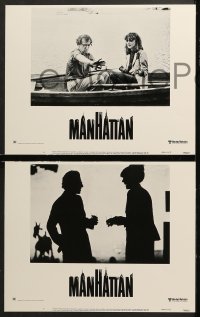 6c367 MANHATTAN 8 LCs 1979 classic Woody Allen, Meryl Streep & Diane Keaton, Mariel Hemingway!
