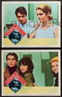 6c373 MASCULINE-FEMININE 8 LCs 1966 Jean-Luc Godard's Masculin, Feminin: 15 Faits Precis, Leaud!