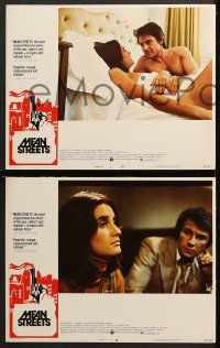 6c379 MEAN STREETS 8 LCs 1973 Harvey Keitel, Cesare Danova, directed by Martin Scorsese!