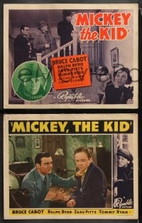 6c382 MICKEY THE KID 8 LCs 1939 Ralph Byrd & Zasu Pitts, Tommy Ryan as the hero!