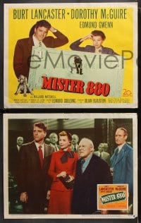 6c385 MISTER 880 8 LCs 1950 Burt Lancaster, Dorothy McGuire, Edmund Gwen, Secret Service!