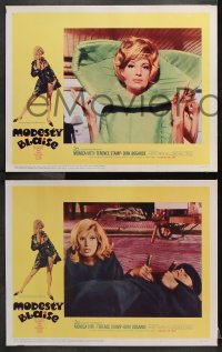 6c388 MODESTY BLAISE 8 LCs 1966 sexiest female secret agent Monica Vitti & Terence Stamp!