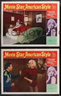 6c392 MOVIE STAR AMERICAN STYLE OR; LSD I HATE YOU 8 LCs 1966 Robert Strauss, faux Marilyn Monroe!
