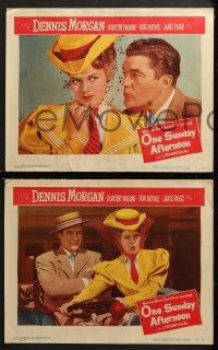 6c652 ONE SUNDAY AFTERNOON 7 LCs 1949 Dennis Morgan & Dorothy Malone, DeFore, Paige!