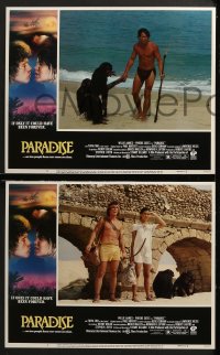 6c424 PARADISE 8 LCs 1982 sexy Phoebe Cates, Willie Aames, adventure images!