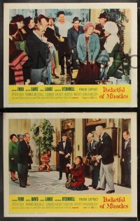 6c431 POCKETFUL OF MIRACLES 8 LCs 1962 Frank Capra, Glenn Ford, Bette Davis & more!