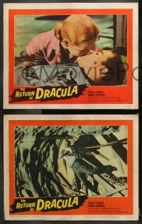 6c732 RETURN OF DRACULA 5 LCs 1958 the most horrifying thrill in the history of motion pictures!