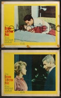 6c456 RETURN TO PEYTON PLACE 8 LCs 1961 Carol Lynley as Allison Mackenzie returns to defend herself!