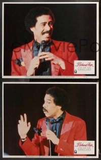 6c459 RICHARD PRYOR LIVE ON THE SUNSET STRIP 8 LCs 1982 great images of Richard Pryor on stage!
