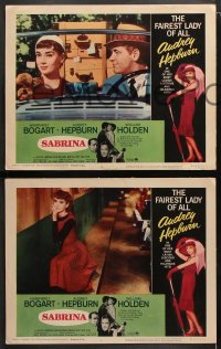 6c690 SABRINA 6 LCs R1965 the fairest lady of all Audrey Hepburn, Humphrey Bogart, Holden, Wilder!
