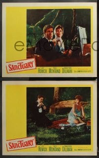 6c474 SANCTUARY 8 LCs 1961 from William Faulkner's The Story of Temple Drake, sexy Lee Remick!