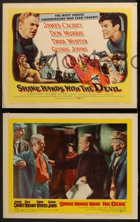 6c491 SHAKE HANDS WITH THE DEVIL 8 LCs 1959 James Cagney, Don Murray, Glynis Johns, Dana Wynter!