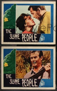 6c801 SLIME PEOPLE 4 LCs 1963 Robert Burton, Susan Hart, learn the secret to save your life!