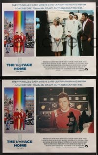 6c516 STAR TREK IV 8 LCs 1987 Leonard Nimoy, William Shatner, DeForest Kelley, Doohan, San Francisco