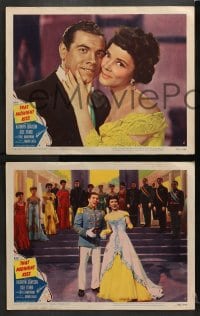 6c885 THAT MIDNIGHT KISS 3 LCs 1949 sweethearts Kathryn Grayson & Jose Iturbi, Mario Lanza sings!