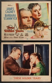 6c544 THESE WILDER YEARS 8 LCs 1956 James Cagney & Barbara Stanwyck have a teenager in trouble!