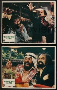 6c548 THINGS ARE TOUGH ALL OVER 8 LCs 1982 Cheech & Chong take a trip to Las Vegas, drugs!