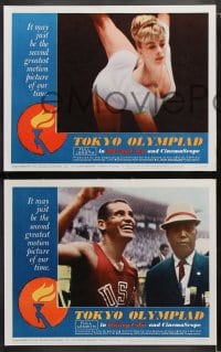 6c560 TOKYO OLYMPIAD 8 LCs 1965 Kon Ichikawa's movie of the 1964 Summer Olympics in Japan!