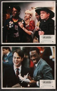 6c564 TRADING PLACES 8 LCs 1983 Dan Aykroyd & Eddie Murphy are getting rich & getting even!