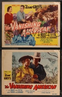 6c577 VANISHING AMERICAN 8 LCs 1955 from Zane Grey novel, Scott Brady, Audrey Totter!