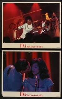 6c663 WHAT'S LOVE GOT TO DO WITH IT 7 LCs 1993 Angela Bassett as Tina Turner, Fishburne as Ike!