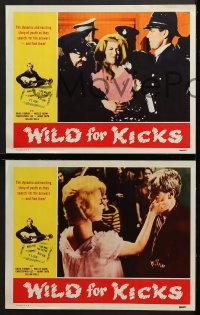 6c812 WILD FOR KICKS 4 LCs 1961 sexy Noelle Adam, my mother was a stripper... I want to be one too!