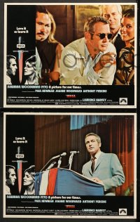 6c604 WUSA 8 LCs 1970 Paul Newman, Joanne Woodward, Anthony Perkins, love it or leave it!
