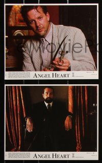 6d123 ANGEL HEART 8 8x10 mini LCs 1987 DeNiro, Mickey Rourke, Lisa Bonet, Charlotte Rampling!