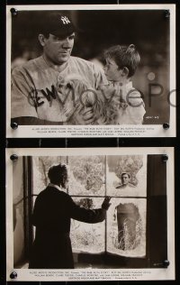 6d907 BABE RUTH STORY 3 8x10 stills 1948 William Bendix as baseball's Sultan of Swat!
