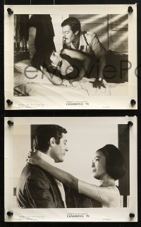 6d255 CASANOVA '70 28 8x10 stills 1965 Marcello Mastroianni, sexy Virna Lisi, Marisa Mell