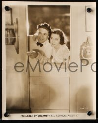 6d960 CHILDREN OF DREAMS 2 8x10 stills 1931 great images of Margaret Schilling and Paul Gregory!