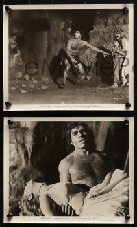 6d778 DINOSAURUS 5 8x10 stills 1960 Ward Ramsey, great images of wacky caveman & more!