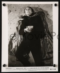 6d966 DRACULA A.D. 1972 2 8x10 stills 1972 great images of vampire Christopher Lee!