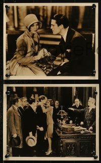6d857 FAST LIFE 4 7.75x10 stills 1929 Loretta Young with Chester Morris & Douglas Fairbanks Jr.!