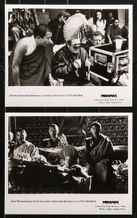 6d724 LITTLE BUDDHA 6 8x10 stills 1994 directed by Bernardo Bertolucci, Keanu Reeves as Buddha!