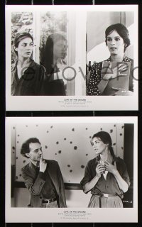 6d558 LOVE ON THE GROUND 9 8x10 stills 1986 Jacques Rivette directed, Jane Birkin, Geraldine Chaplin!