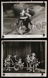 6d324 MAD MONSTER PARTY 19 8x10 stills 1968 animated Dracula, Mummy, Igor and more!