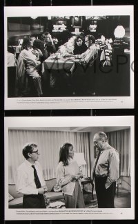 6d559 MANHATTAN MURDER MYSTERY 9 8x10 stills 1993 Woody Allen, Anjelica Huston, Diane Keaton, Alan Alda