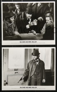 6d306 McCABE & MRS. MILLER 21 8x10 stills 1971 Robert Altman, Warren Beatty, Julie Christie!