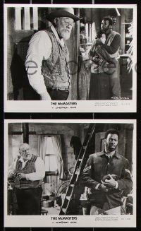 6d335 McMASTERS 18 8x10 stills 1969 a black man living with a red woman on white man's land!