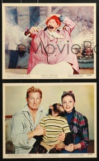 6d106 MERRY ANDREW 12 color 8x10 stills 1958 great images of Danny Kaye & Pier Angeli!