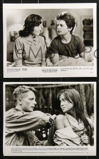 6d405 MICHAEL J. FOX 14 8x10 stills 1980s-1990s from Back to the Future, Casualties of War and more!