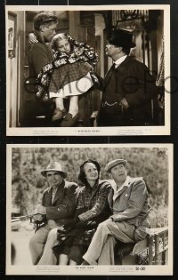 6d408 OSCAR HOMOLKA 14 8x10 stills 1930s-1960s cool portraits of the star from a variety of roles!