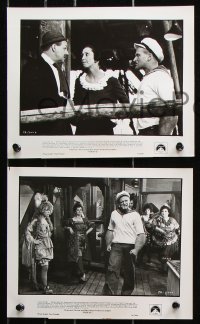 6d610 POPEYE 8 8x10 stills 1980 Robert Altman, Robin Williams & Shelley Duvall, E.C. Segar!