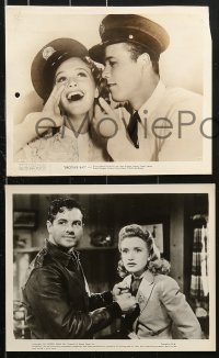 6d668 PRISCILLA LANE 7 from 7.25x9.5 to 8x10 stills 1930s-1960s the star from a variety of roles!
