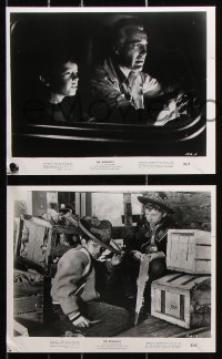 6d327 RUNAWAY 19 8x10 stills 1963 Greta Gynt, Alex Gallier, a bordertown boy and a pup from a bad litter!